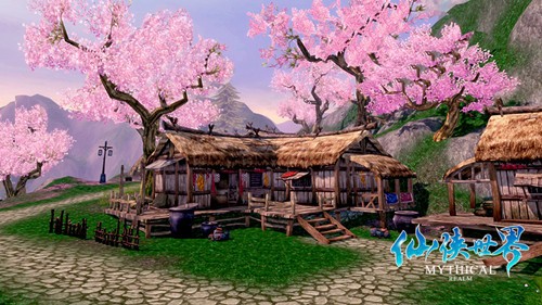 如入仙境《仙侠世界》四季绝美风景赏_xxsj