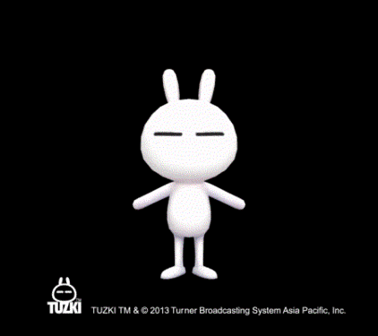 兔斯基游戏内形象360度设计图