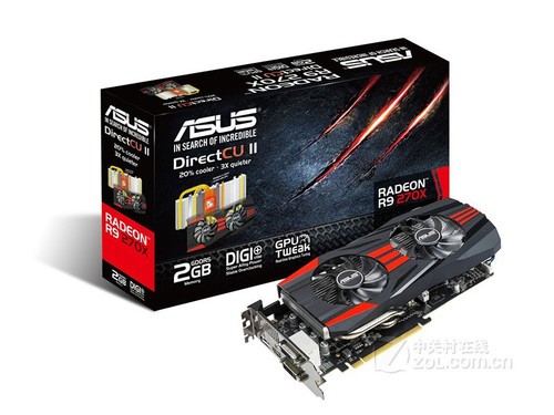 性能级游戏显卡 华硕R9270X青岛热卖