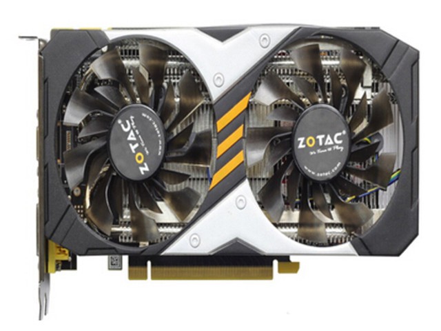 图为:索泰GTX960-2GD5毁灭者 索泰GTX960-2GD5毁灭者核心频率为1152-1216MHz,显存频率高达7010MHz,显存位宽128bit,显存容量2GB,并拥有1024个CUDA流处理器,最高支持分辨率4096*2160。让它拥有强大的超频潜力,如此高的参数配置在索泰至尊系列出现也算正常。