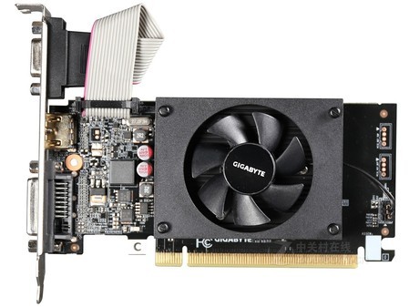 技嘉GT710 1G D3刀卡带小挡板仅售220元-技