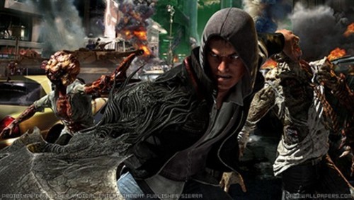 《虐杀原形》PSP壁纸