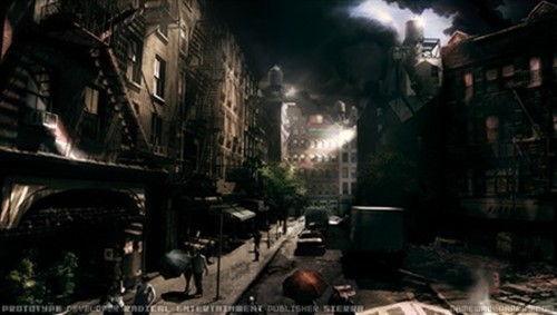 《虐杀原形》PSP壁纸