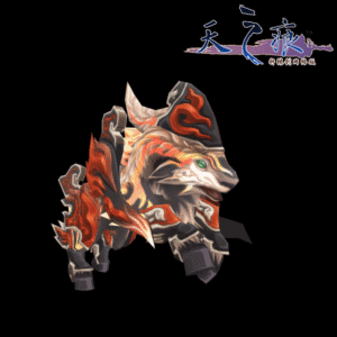 狮吼狼嚎《天之痕ol》高级坐骑美图亮相