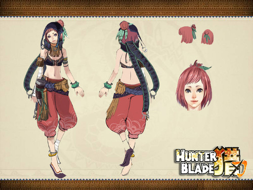 《猎刃》美女NPC 道具商韦娅首度亮相_猎刃