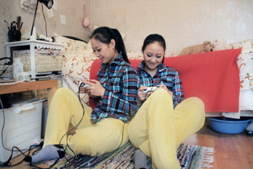 清纯中戏<em>姐妹花 私房</em>照大曝光_网络游戏-中关