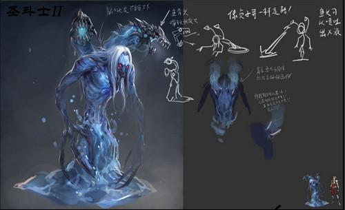 有点dota《圣斗士ol2》怪物原画赏