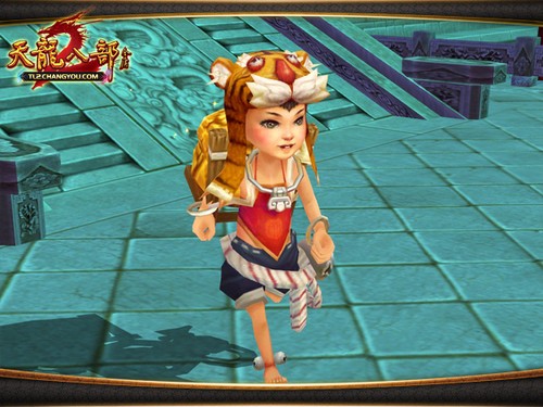 用脸滚键盘《天龙八部2》多人打地鼠_天龙八