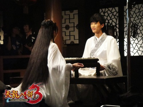 《天龙八部3》主题曲MV杀青 现场视频爆料_天龙八部3