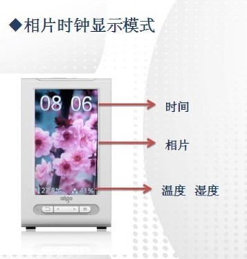爱国者DPF301新鲜电子台历，桌面新宠 
