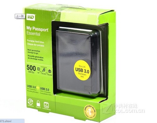 西数My Passport 500GB移动硬盘售520 _济南