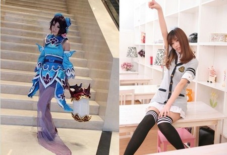 《斗战神》cj美女coser游戏密码