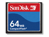 SANDISK CF�� 64MB