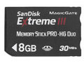 SanDisk Extreme III MS PRO-HG Duo��8GB��