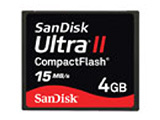 SanDisk Ultra II CF/15Mb/s��4GB��