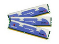 金士顿 HyperX 6GB DDR3 1600(三通道套装)