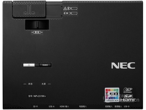 LEDԴ΢ͶӰ NEC NP-L51W+7600Ԫ 