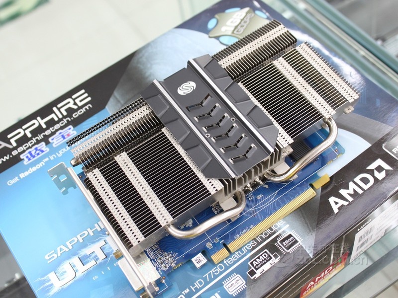 蓝宝石hd7750 1g d5静音版,让您眼睛一亮