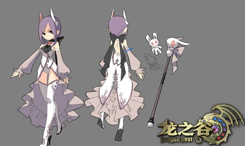 好时装画出来《龙之谷》玩家设计春装