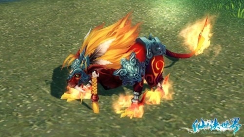 《仙侠世界》玄兽宝宝豹麟兽