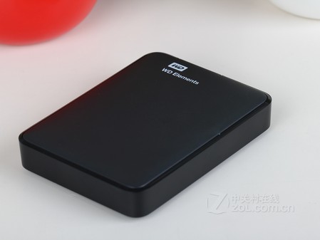 WD Elements 便携式 USB3.0 2TB 正面  WD Elements 便携式 USB3.0 2TB 正面