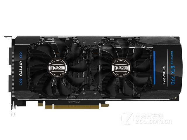 商务大气影驰gtx770售价1619元