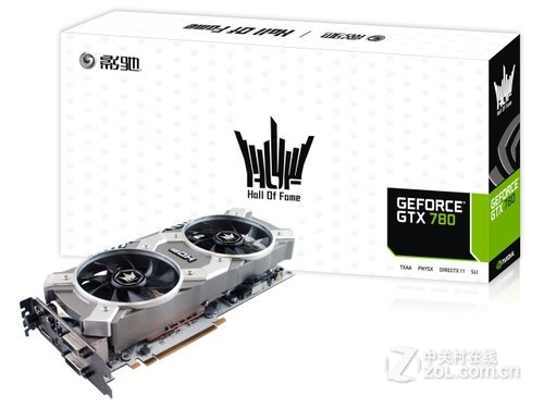 金属质感 影驰gtx780名人堂仅售3950元