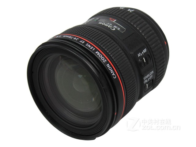 佳能24-70F4  5500元； 