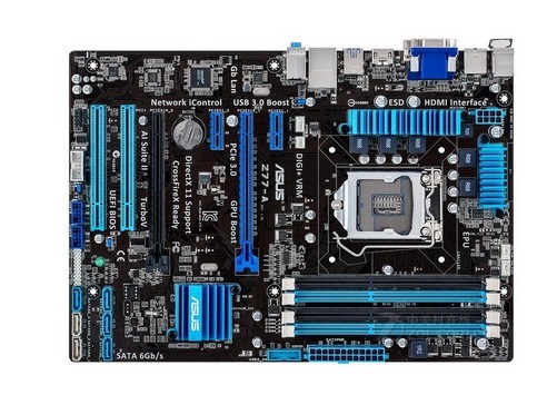 hdmi/dvi高清输出 华硕z77-a主板热卖中