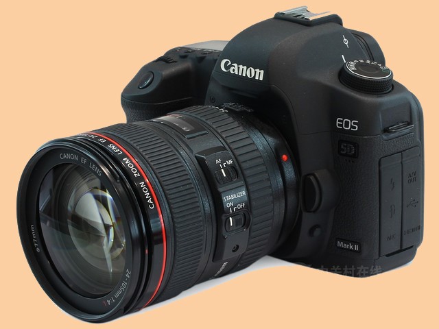 图为:佳能5d3(24-105mm)佳能5d3(24-105mm)采用了其旗舰相机佳能eos1d