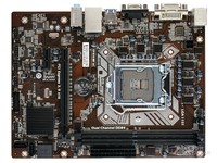 全黑金固态电容七彩虹H110M-K售285元