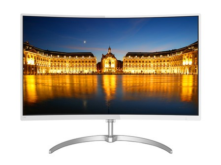 飞利浦278e8qdsw曲面显示器仅1299元