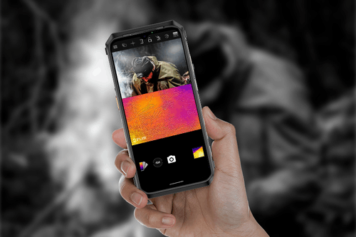 户外野营黑科技遨游a185g红外热成像三防手机