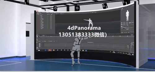 四维全景3D交互大屏 