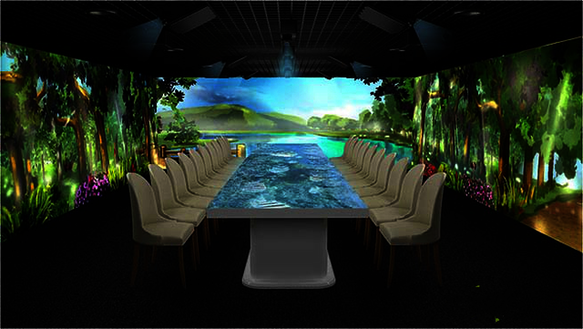 沉浸式全景全息餐厅解决方案 沉浸式全景全息餐厅解决方案