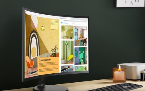 三星s27c362eac曲面显示器热卖 高清不闪屏-三星 s27r350fhc_济南显示