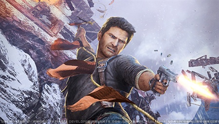 《神秘海域2》psp壁纸 _游戏机周边图赏-中关村在线