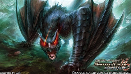 怪物猎人集换卡psp壁纸