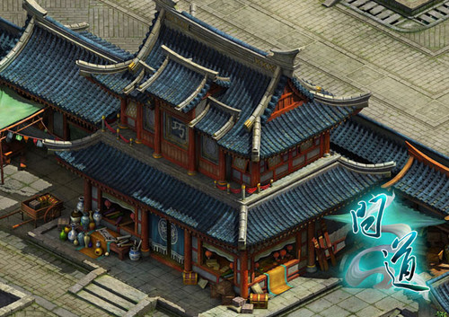 暑期版本《问道》新天墉城全貌原画欣赏