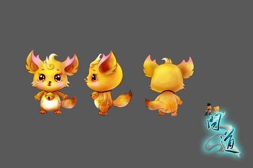 《问道》神秘宠物"果果"原画