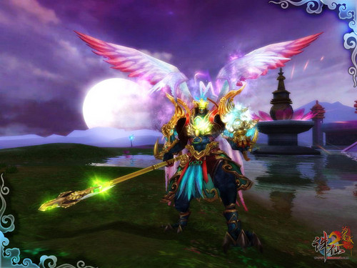 月桂女神送极品诛仙2天界boss来袭