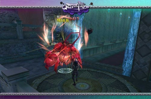 豪夺定海神针 来《qq西游》力战水晶宫