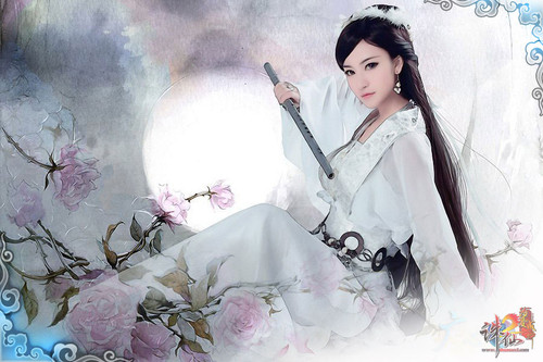 仗剑天涯——手舞一柄天琊宝剑,雪琪的剑法出神入化