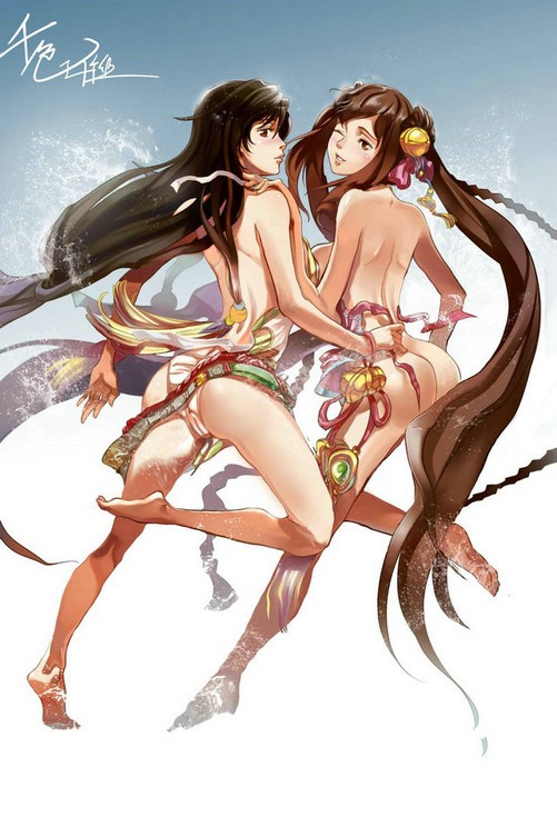 画师手绘邪恶版《鹿鼎记》同人 你懂的