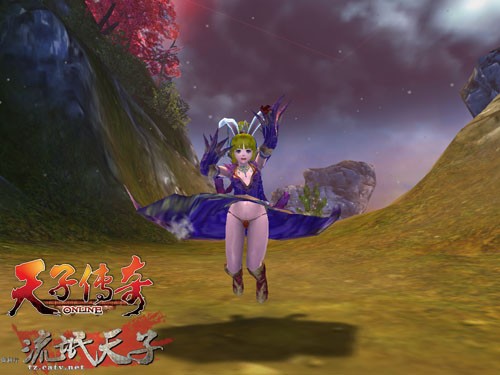 《天子传奇ol》美女角色的十大性感瞬间