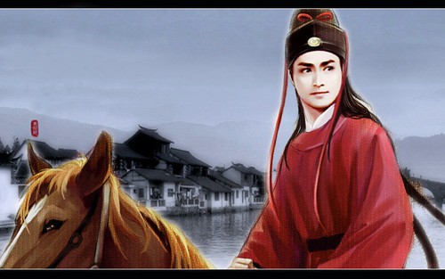 手绘何家劲版展昭