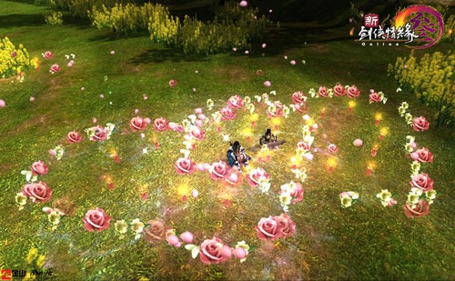 海誓山盟新剑网3本次七夕佳节活动还将与游戏论坛对接,在游戏内成功