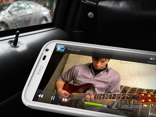 HTC Sensation XL 白色 外观图 HTC Sensation XL 白色 外观图