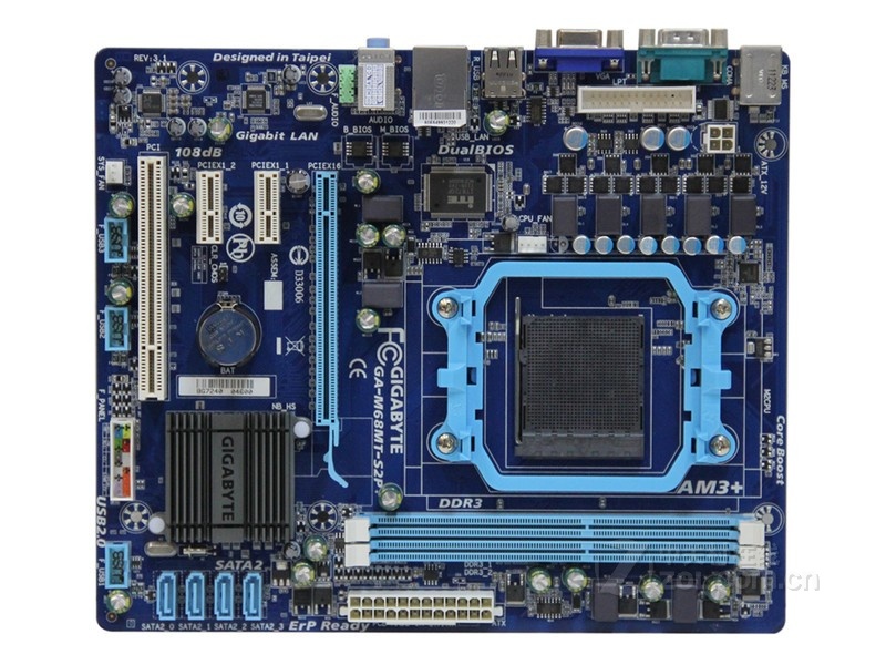 精简而实惠 技嘉m68mt-s2p不足400元