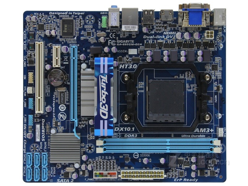 技嘉ga-880gm-d2h(rev.3.1)